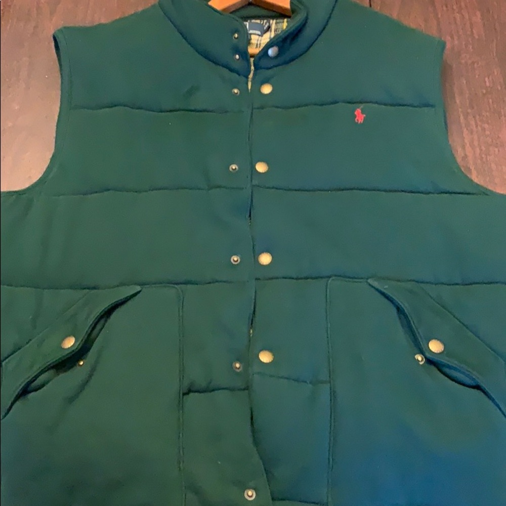 Ralph Lauren dark green vest